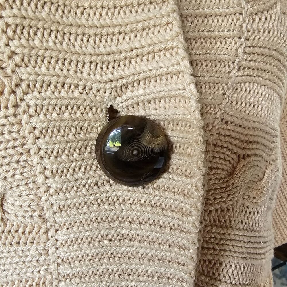 Talbots Women's Short Sleeved Sweater Cardigan accent buttons size 2X - Picture 9 of 14